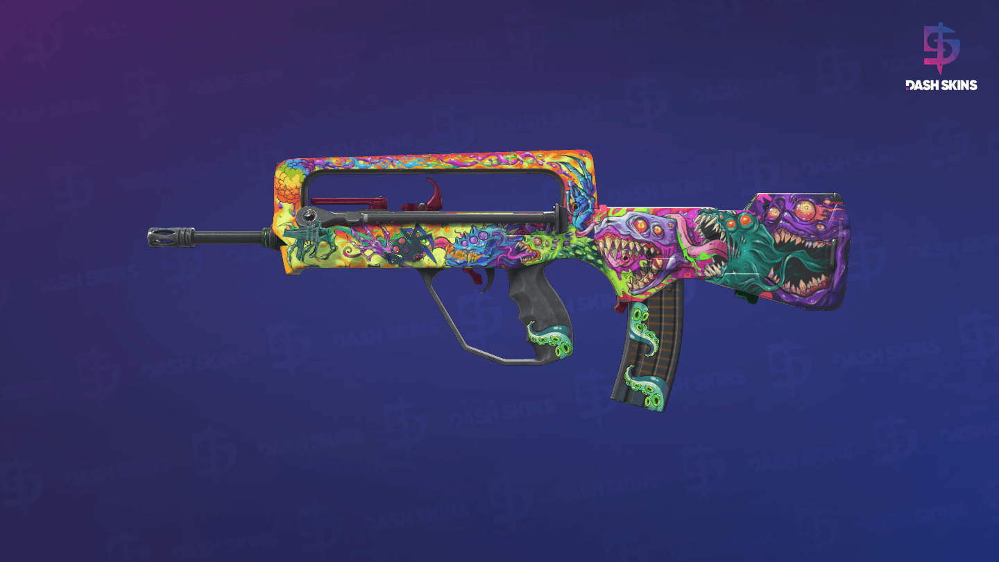 FAMAS | Bad Trip (Field-Tested) - Frontside Screenshot