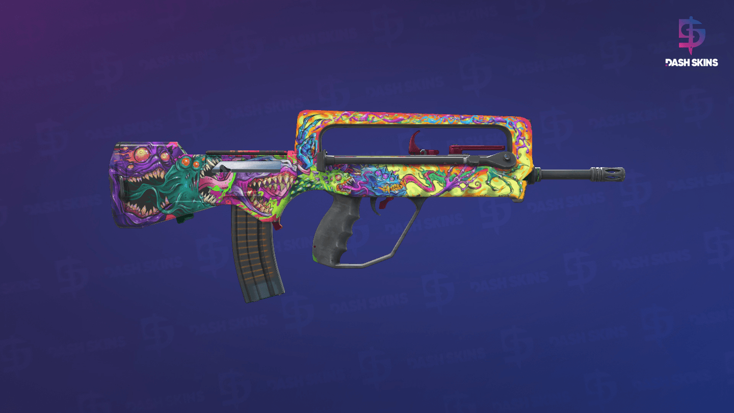 FAMAS | Bad Trip (Field-Tested) - Backside Screenshot