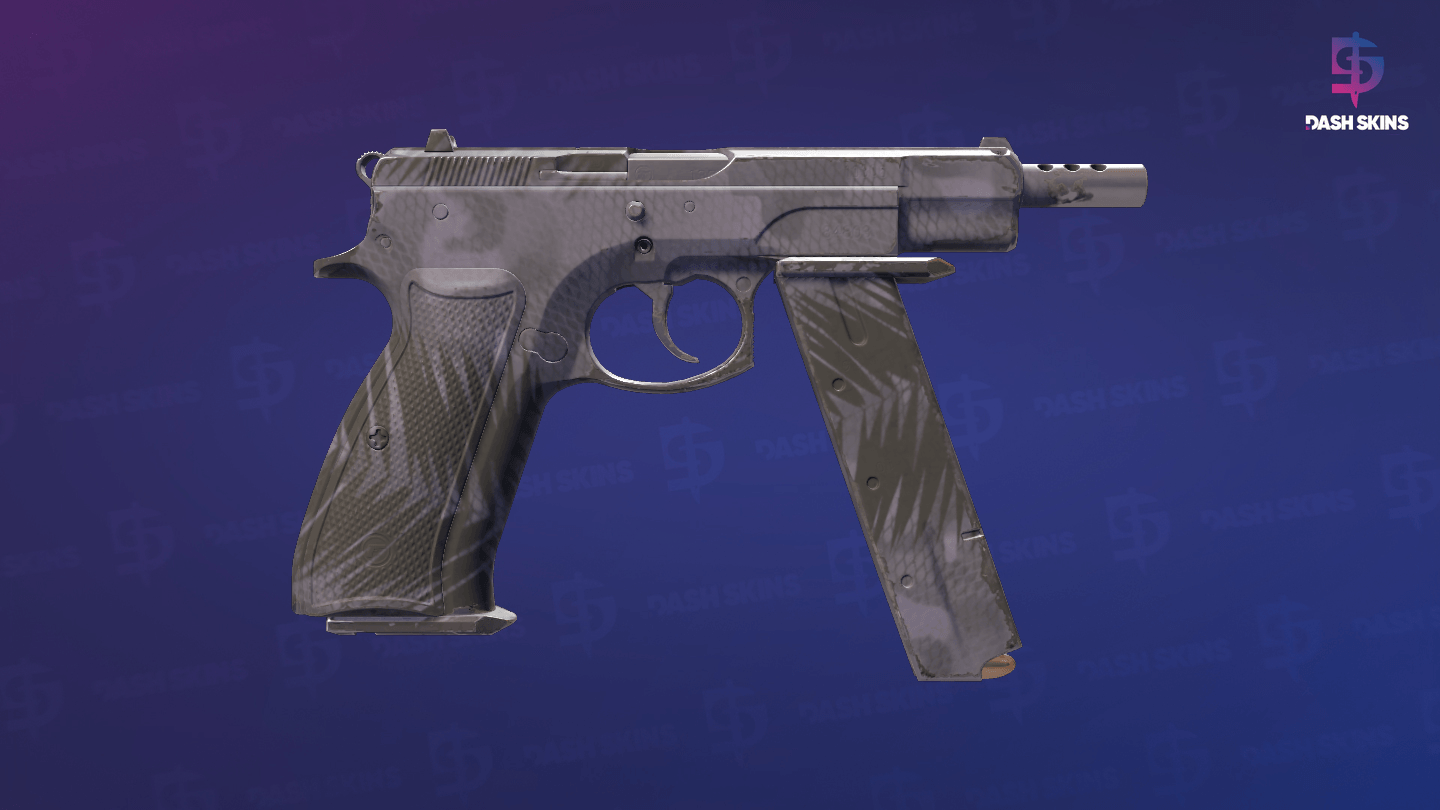 Souvenir CZ75-Auto | Midnight Palm (Minimal Wear) - Backside Screenshot