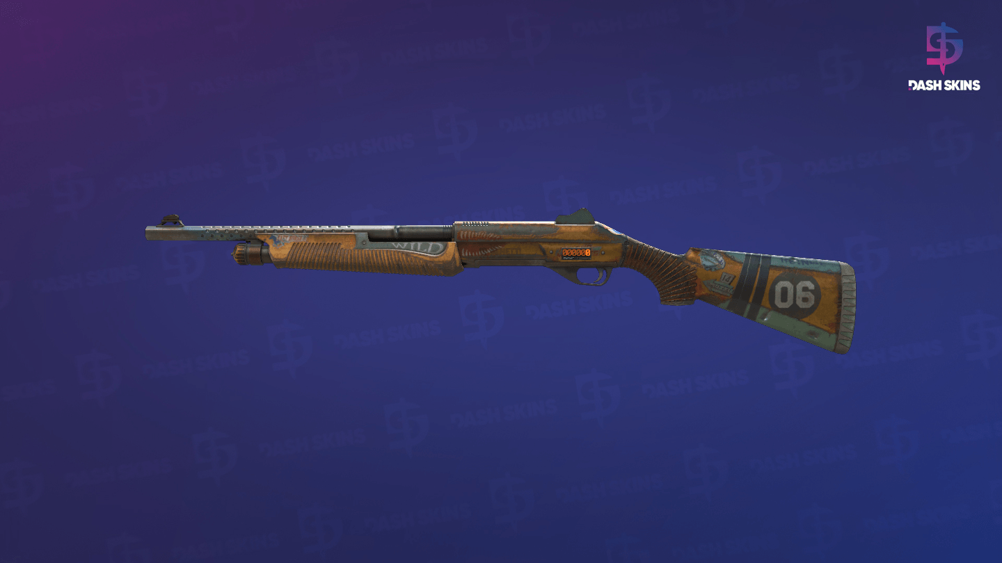 StatTrak™ Nova | Wild Six (Battle-Scarred) - Frontside Screenshot
