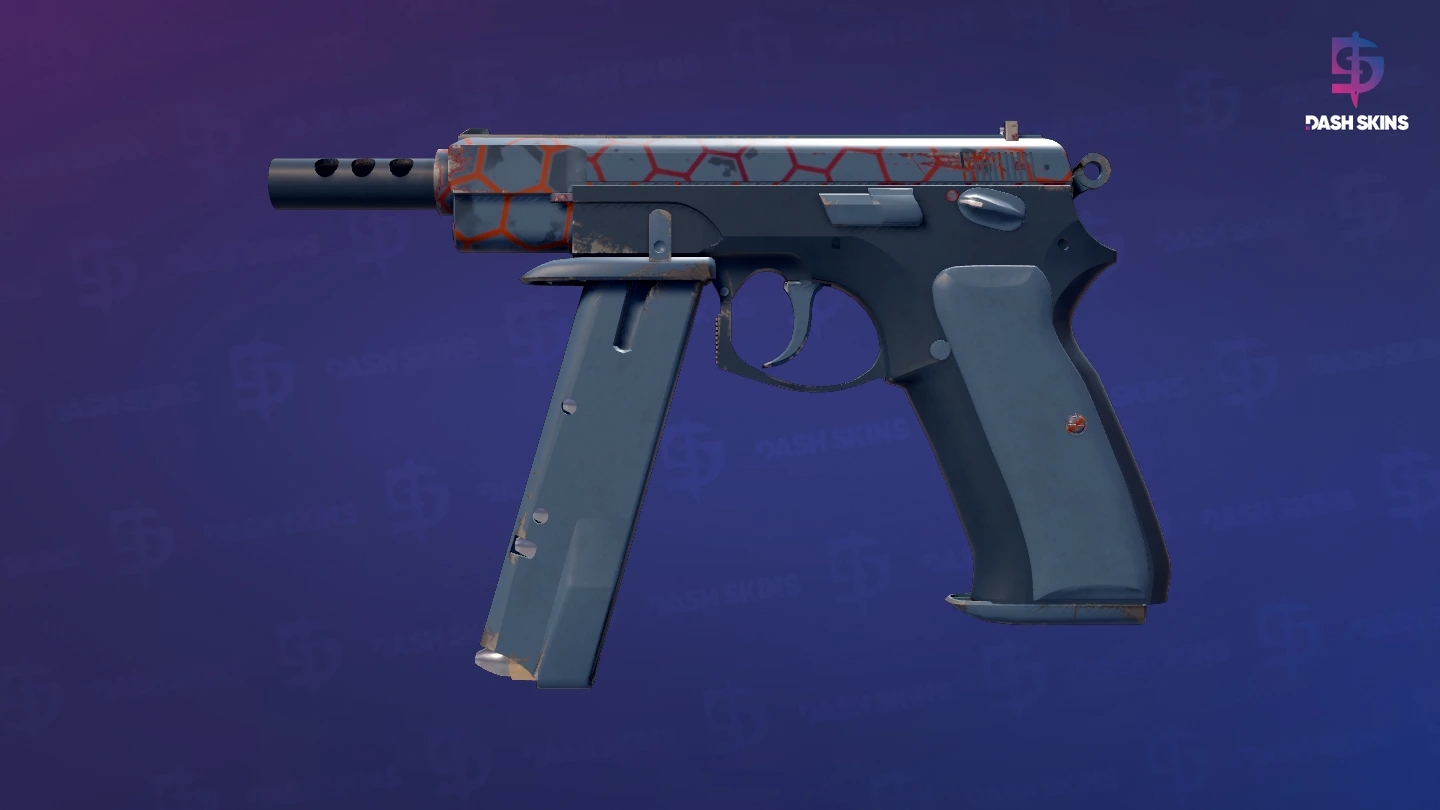 CZ75-Auto | Colmeia Azul - Frontside Screenshot