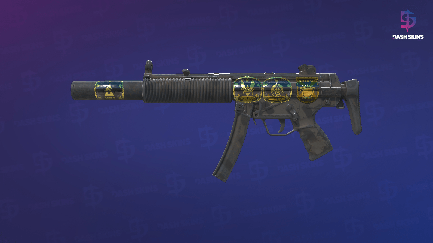 Souvenir MP5-SD | Dirt Drop (Field-Tested) - Frontside Screenshot