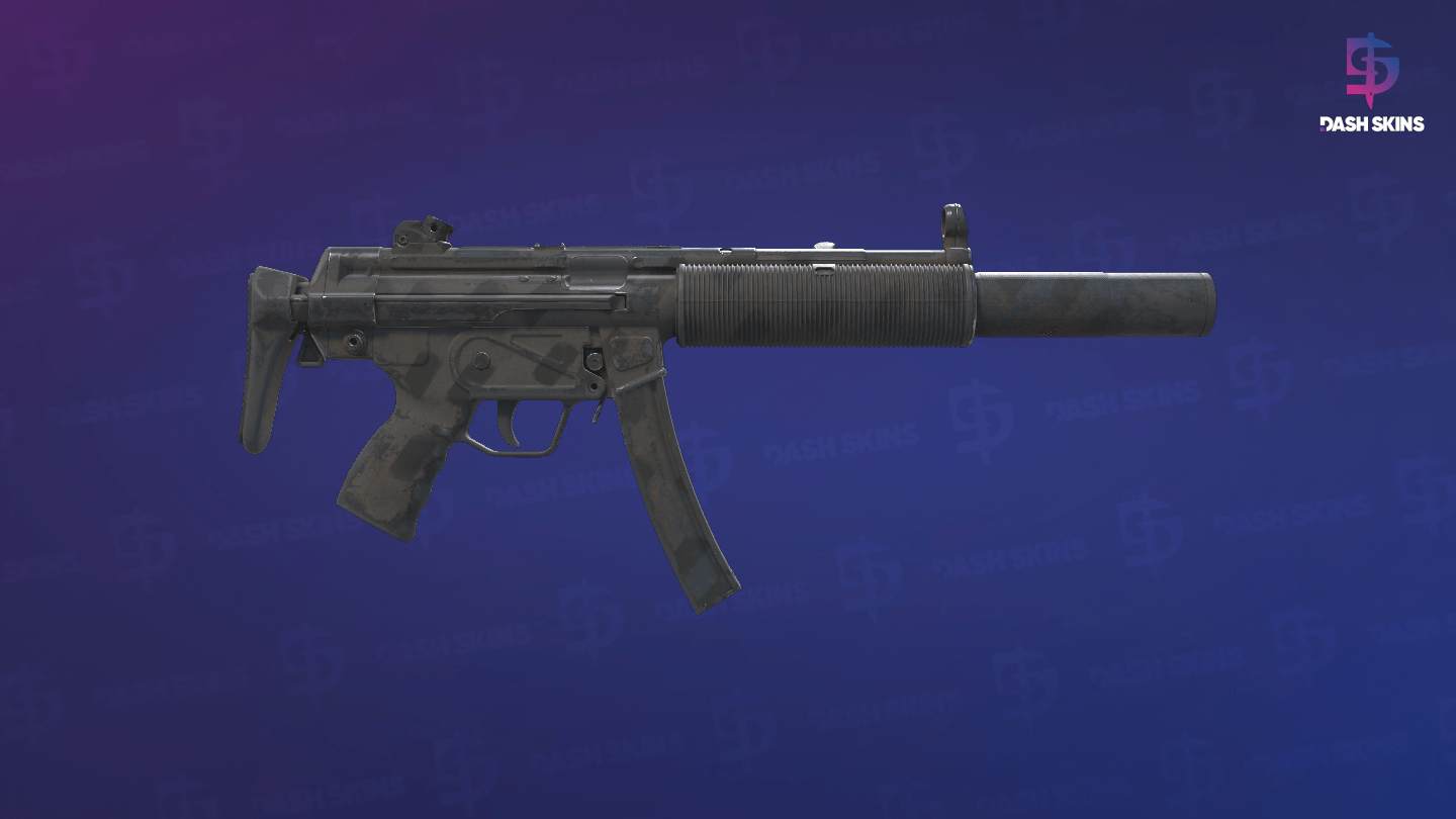 Souvenir MP5-SD | Dirt Drop (Field-Tested) - Backside Screenshot