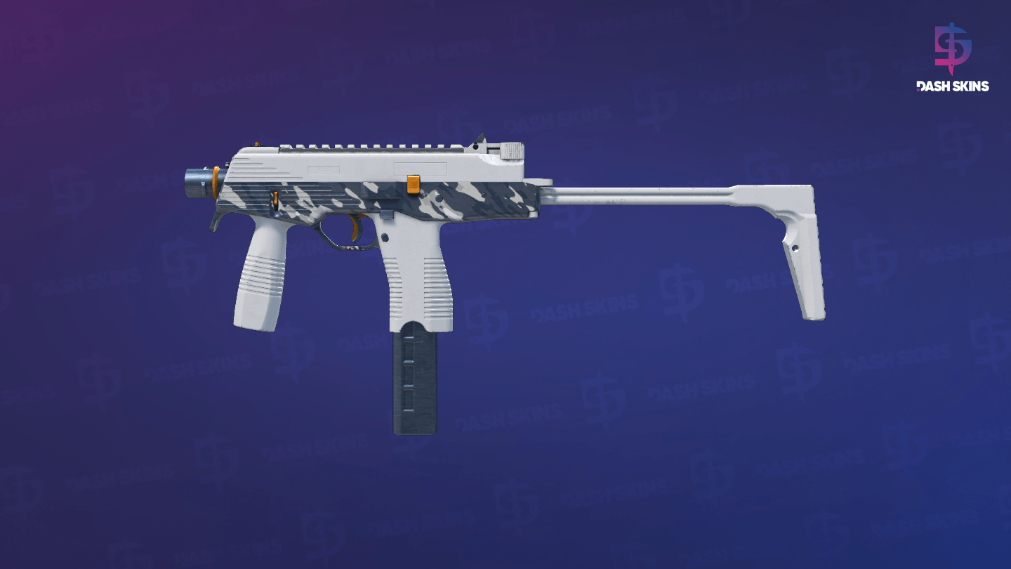 MP9 | Arctic Tri-Tone (Factory New) - Frontside Screenshot