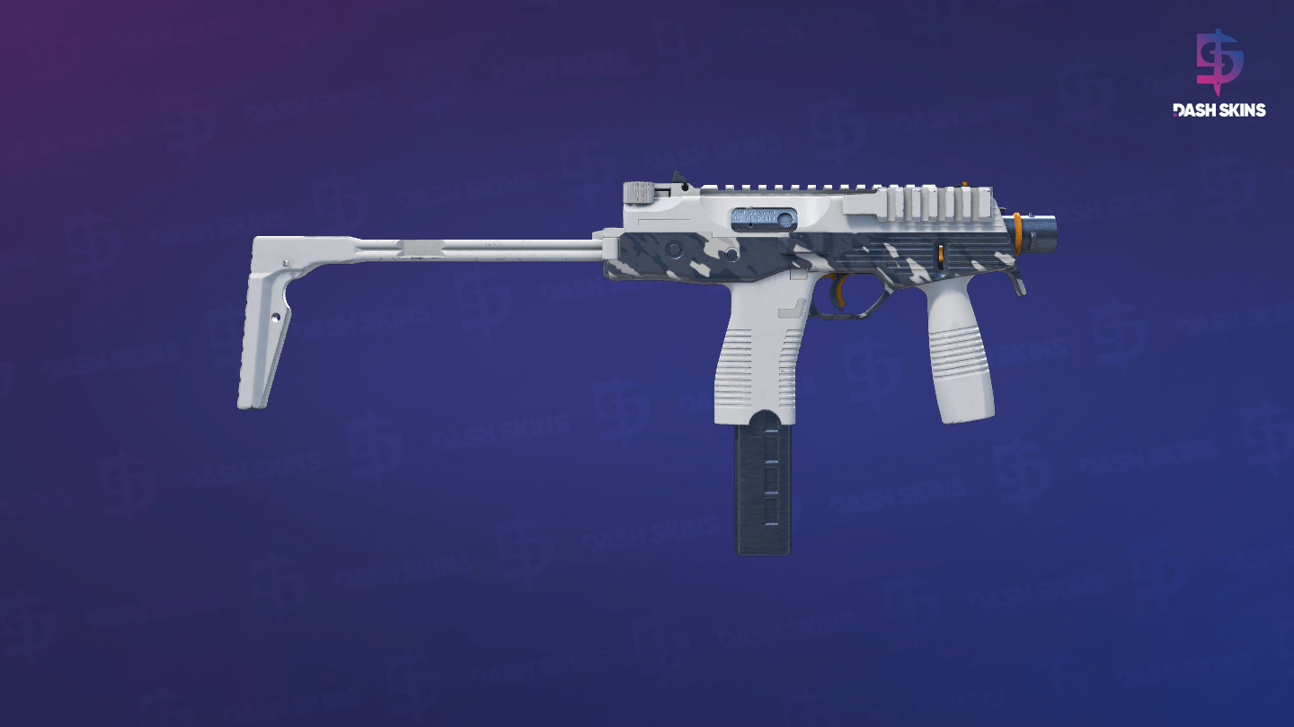 MP9 | Arctic Tri-Tone (Factory New) - Backside Screenshot