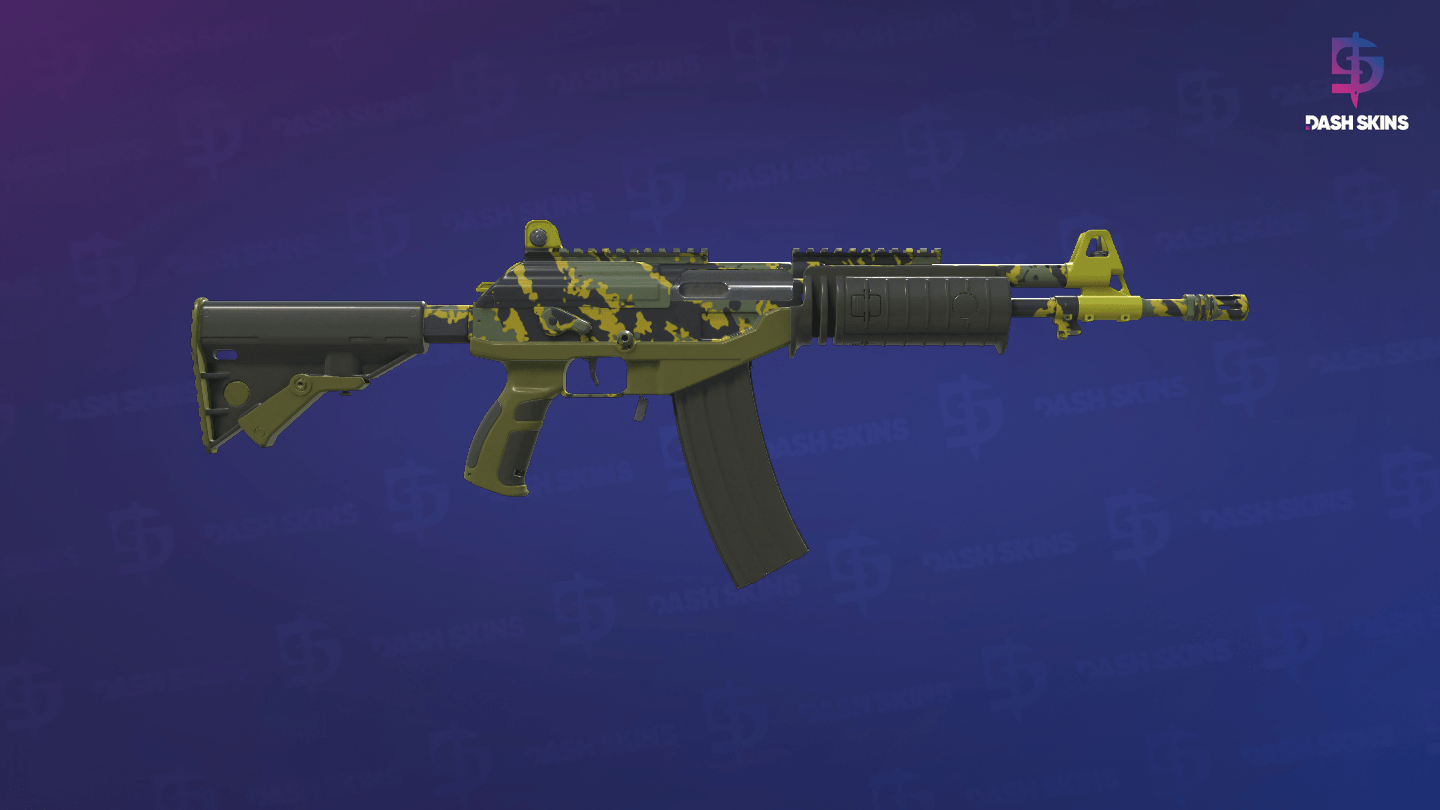 Galil AR | Acid Dart (Factory New) - Backside Screenshot