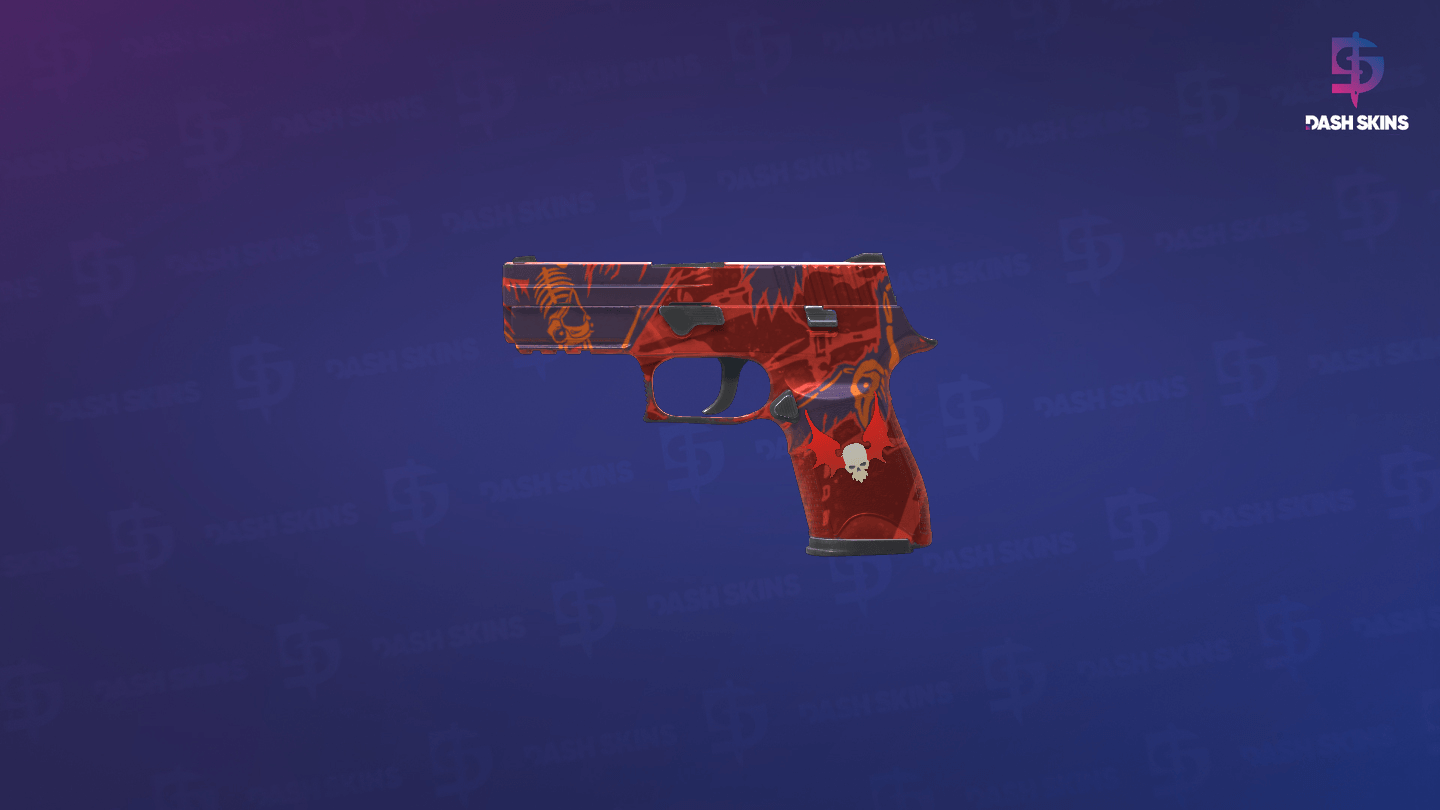 P250 | Nevermore (Minimal Wear) - Frontside Screenshot
