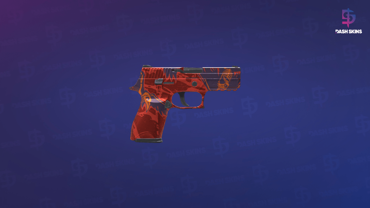 P250 | Nevermore (Minimal Wear) - Backside Screenshot