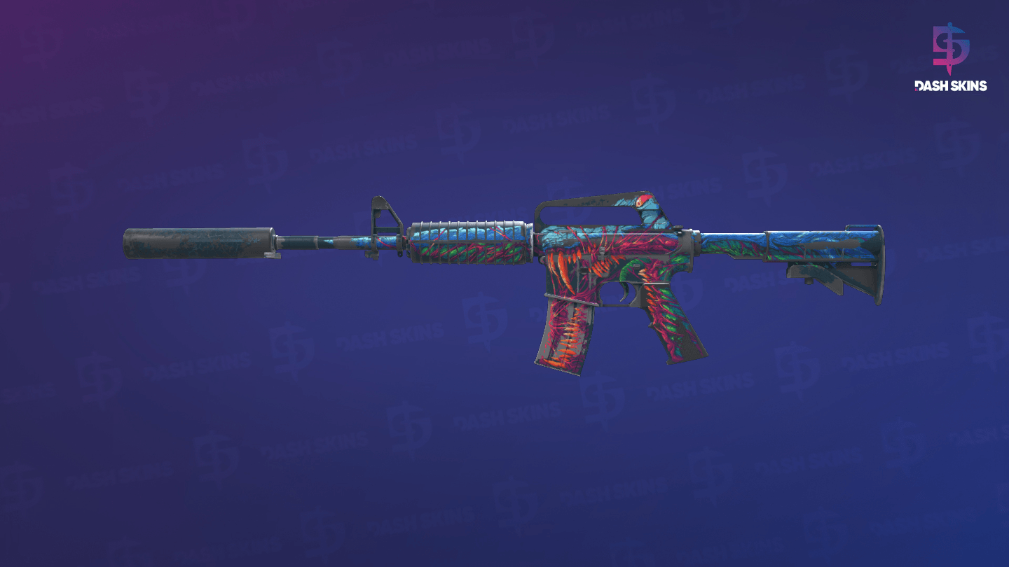 M4A1-S | Hyper Beast (Battle-Scarred) - Frontside Screenshot