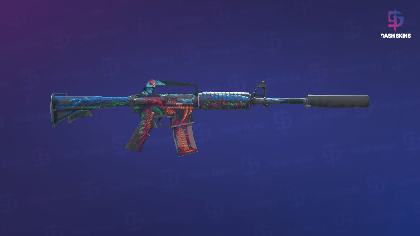 M4A1-S | Hyper Beast (Battle-Scarred) - Backside Screenshot