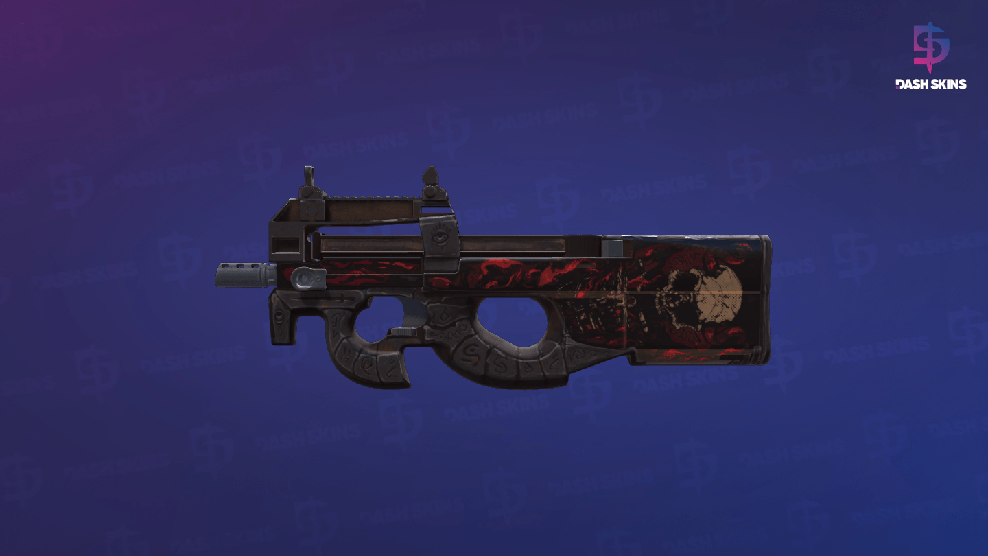 P90 | Shallow Grave (Field-Tested) - Frontside Screenshot