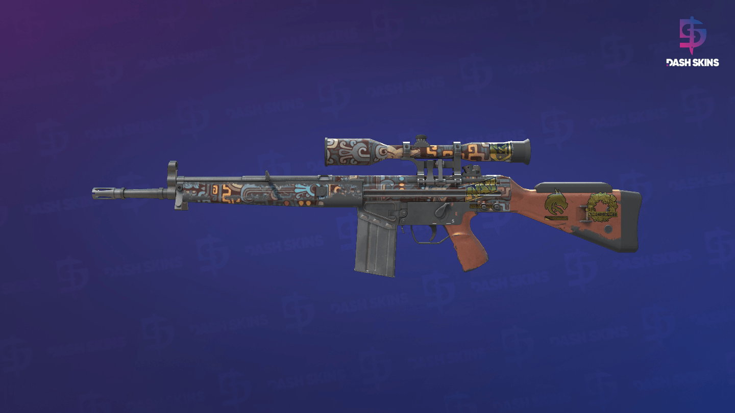Souvenir G3SG1 | Ancient Ritual (Field-Tested) - Frontside Screenshot