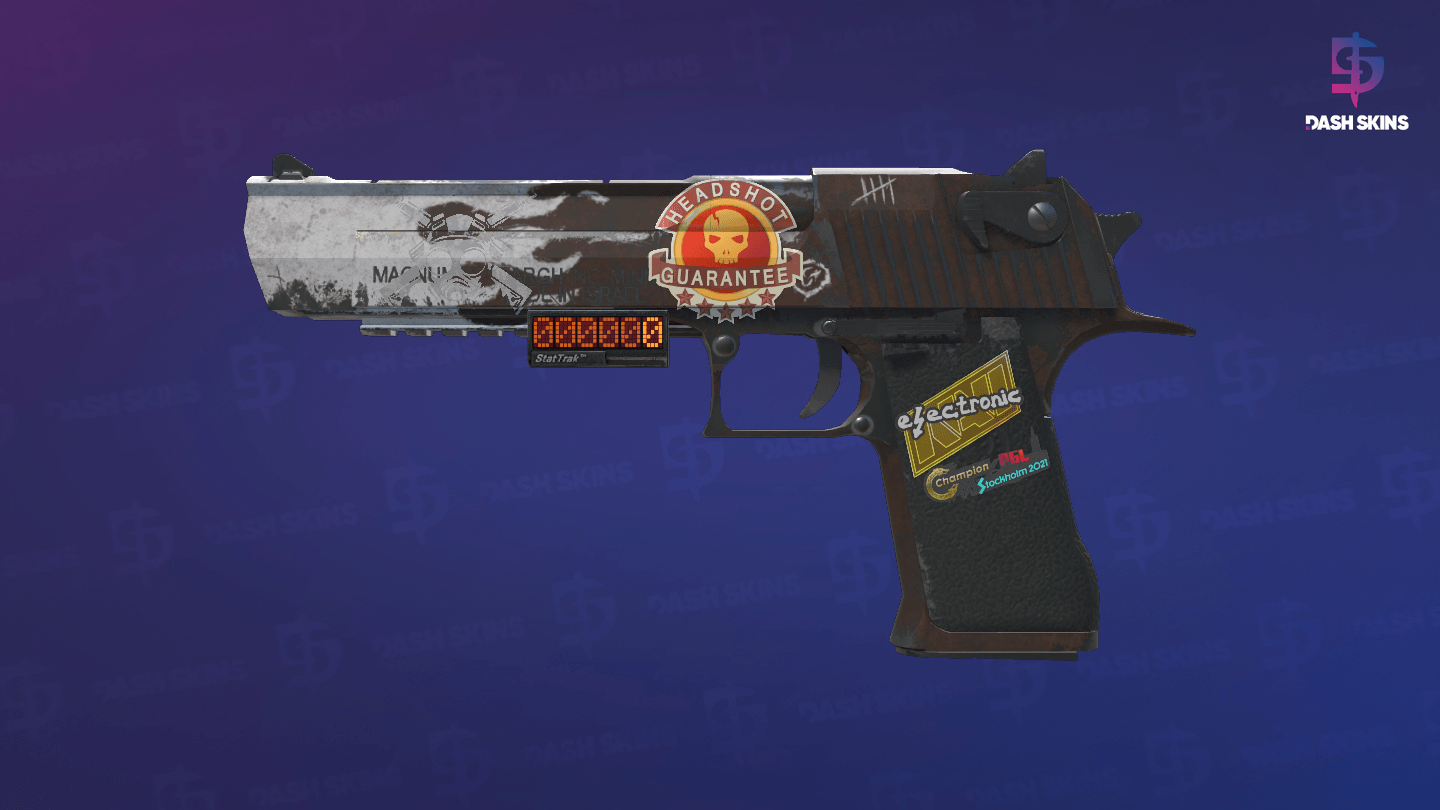 StatTrak™ Desert Eagle | Oxide Blaze (Field-Tested) - Frontside Screenshot