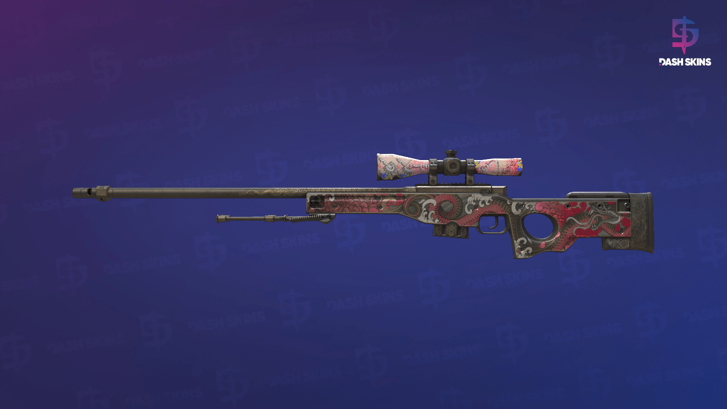 AWP | Duality (Well-Worn) - Frontside Screenshot