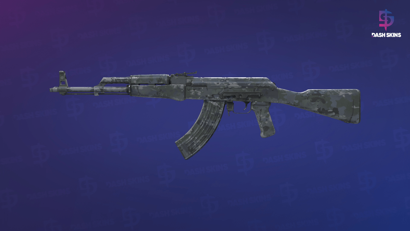 AK-47 | VariCamo Grey (Field-Tested) - Frontside Screenshot