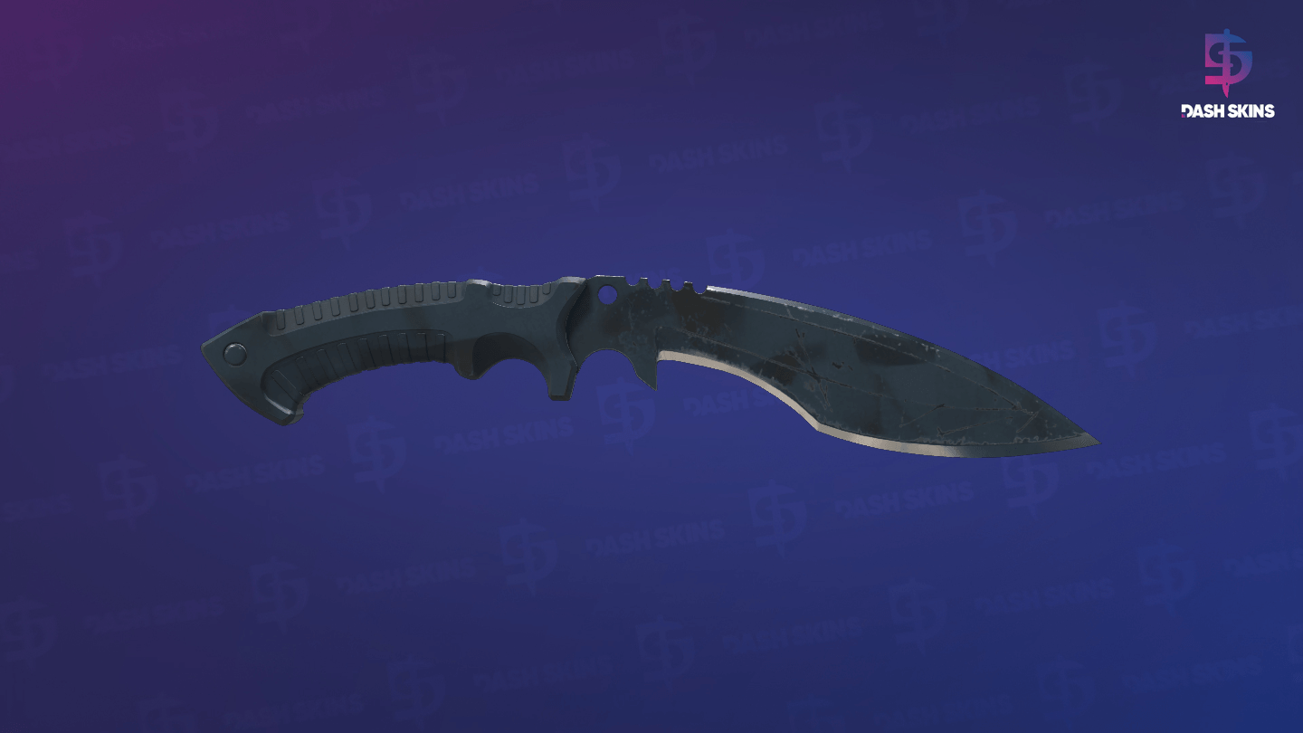 ★ Kukri Knife | Night Stripe (Field-Tested) - Frontside Screenshot