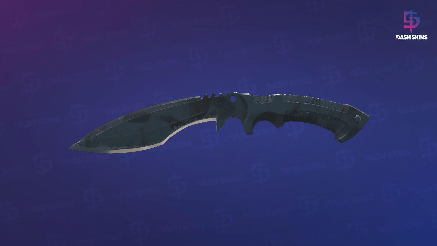 ★ Kukri Knife | Night Stripe (Field-Tested) - Backside Screenshot