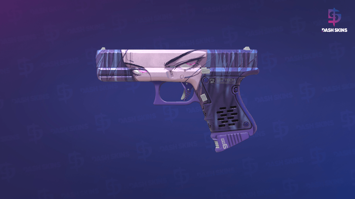 Glock-18 | Shinobu (Minimal Wear) - Frontside Screenshot