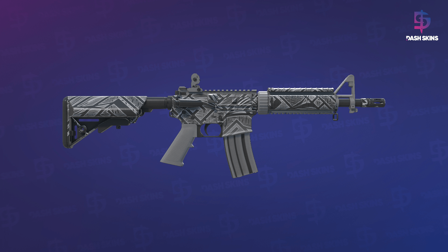 M4A4 | Aeolian Dark (Factory New) - Backside Screenshot