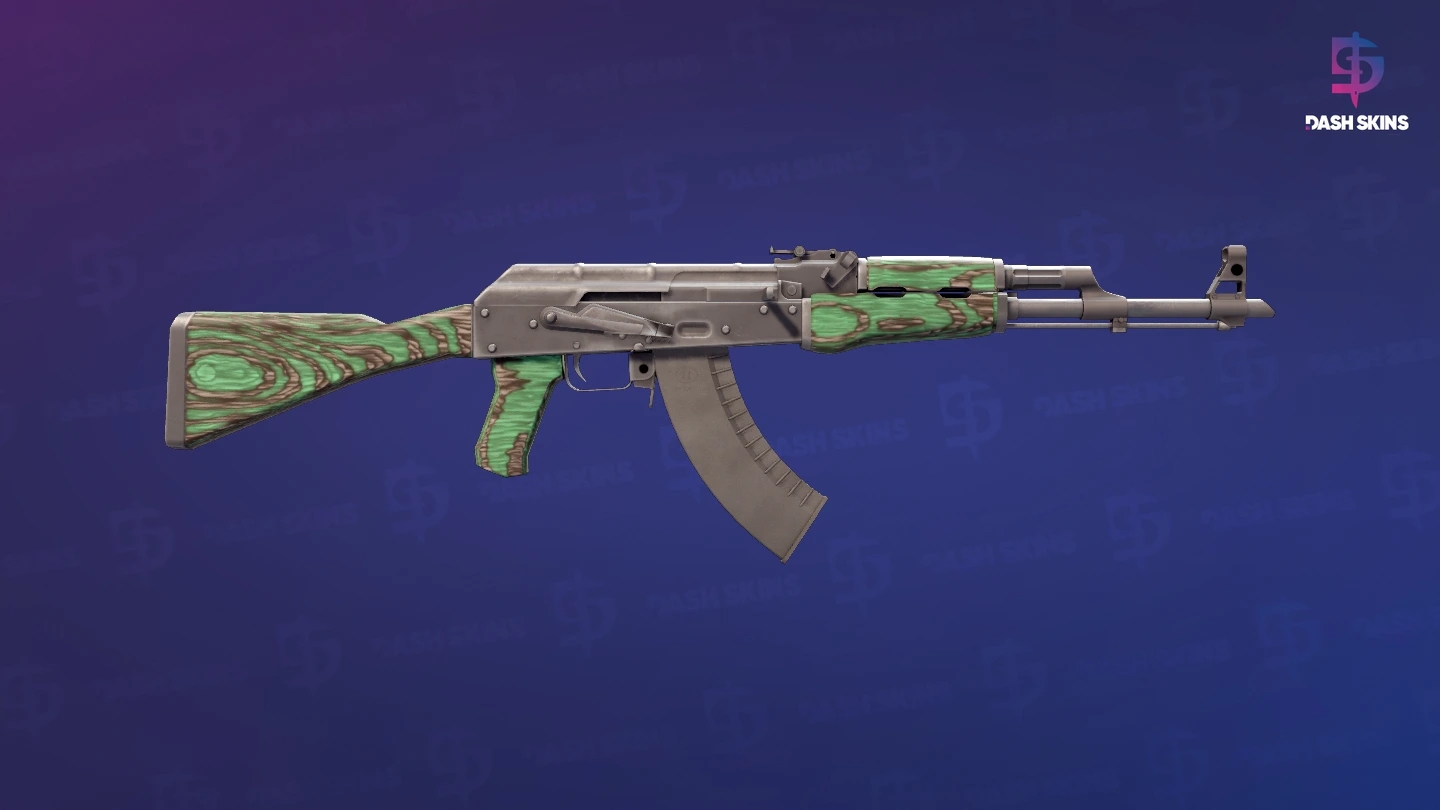 AK-47 (Lembrança) | Verde Laminado - Backside Screenshot