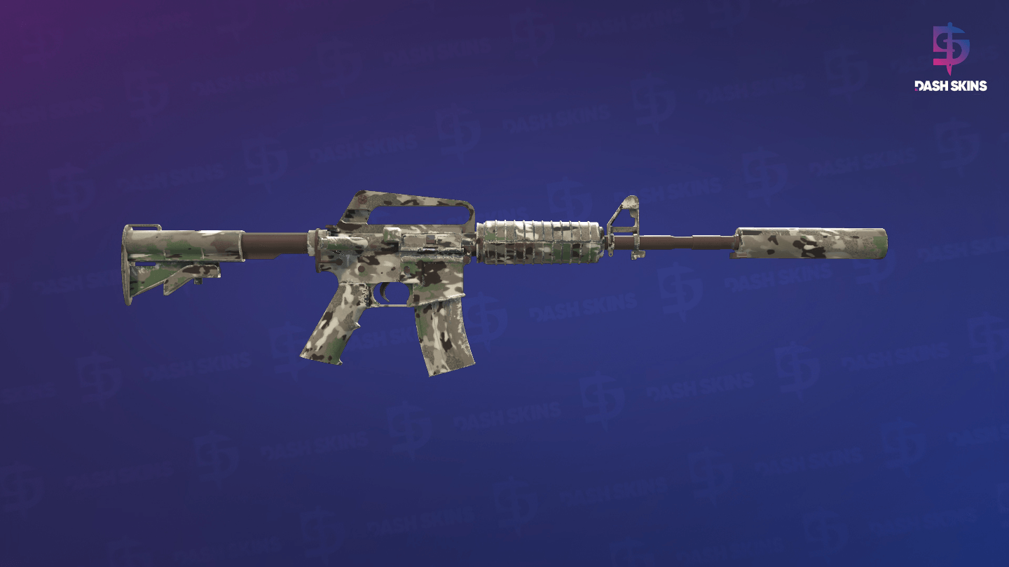 M4A1-S | VariCamo (Minimal Wear) - Backside Screenshot