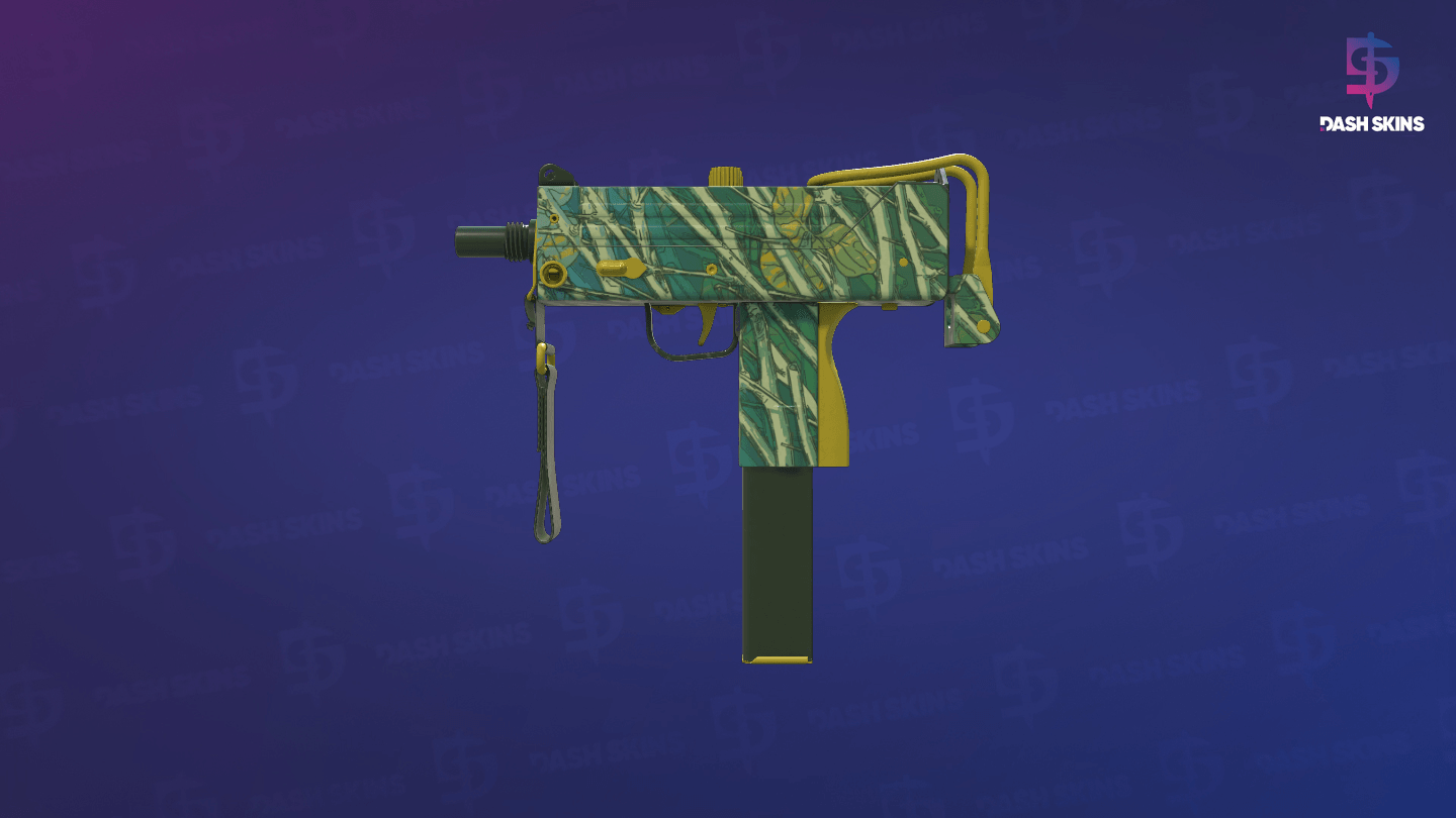 MAC-10 | Poplar Thicket (Minimal Wear) - Frontside Screenshot