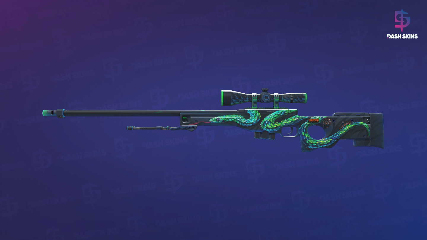 StatTrak™ AWP | Atheris (Minimal Wear) - Frontside Screenshot