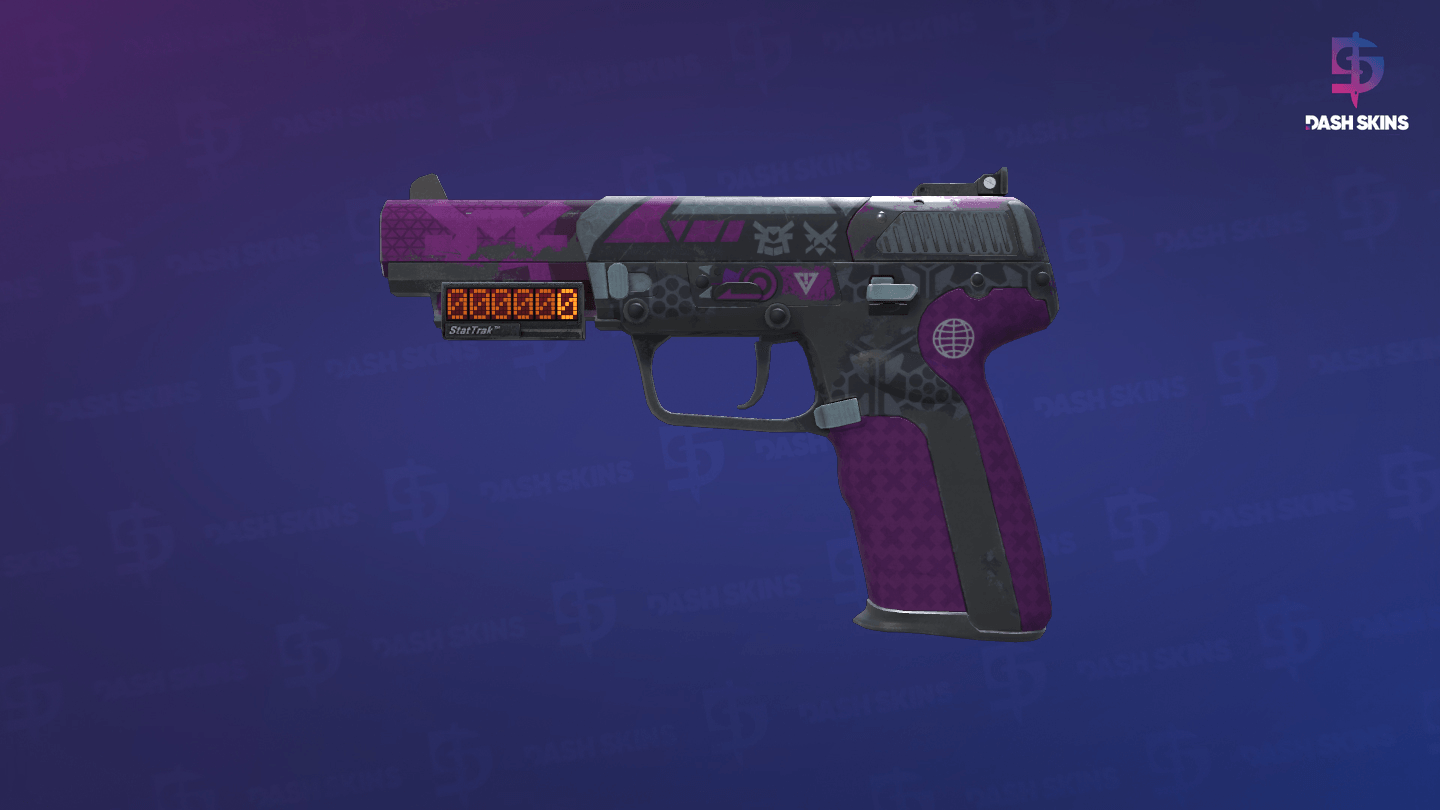 StatTrak™ Five-SeveN | Violent Daimyo (Battle-Scarred) - Frontside Screenshot