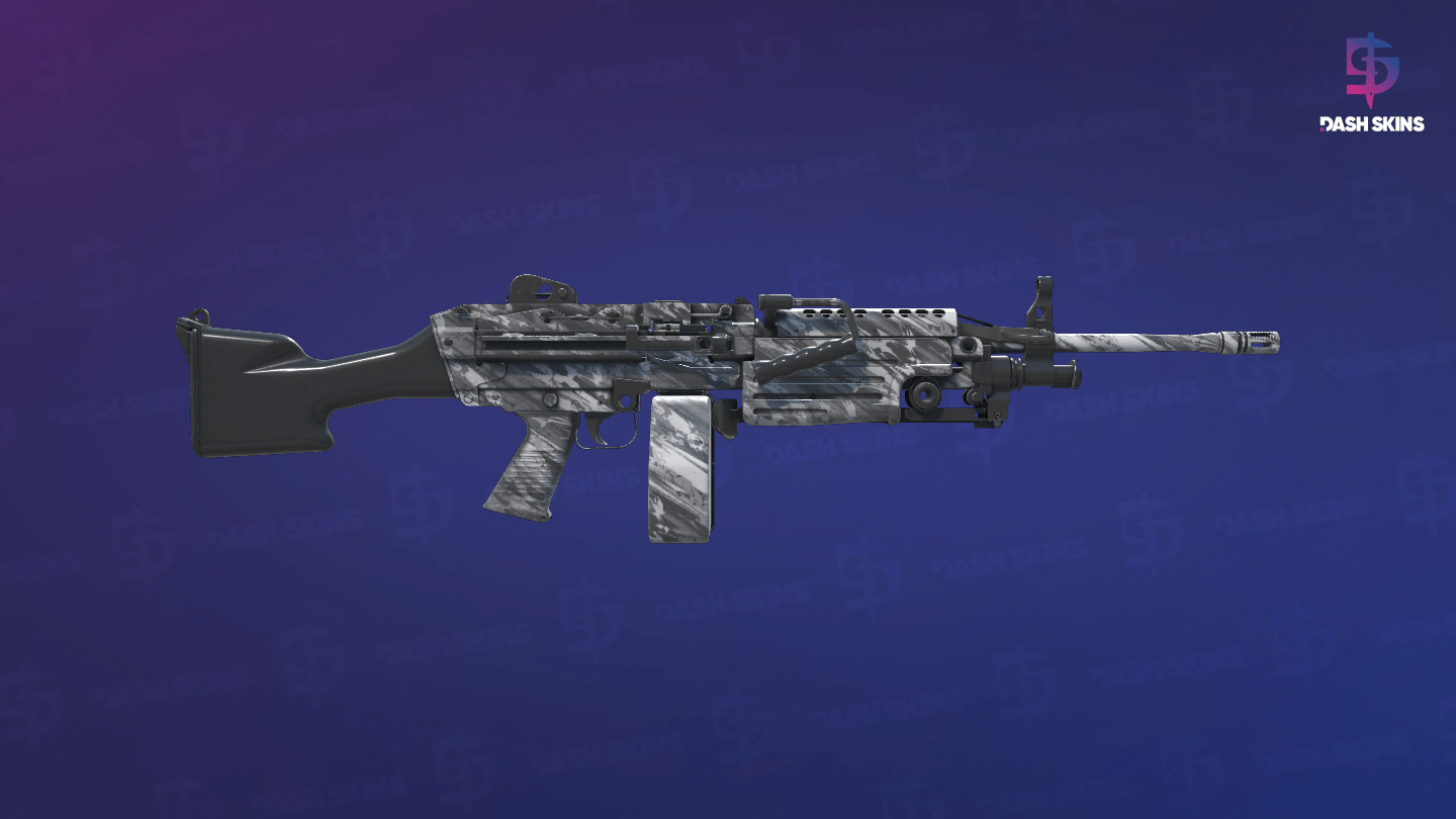 M249 | Sleet (Factory New) - Backside Screenshot