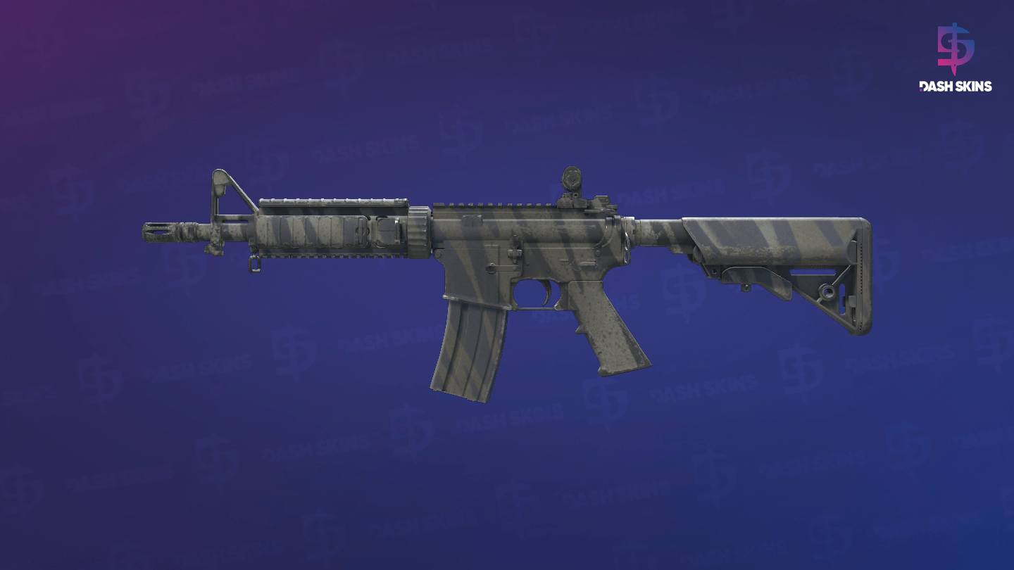 M4A4 | Faded Zebra (Field-Tested) - Frontside Screenshot