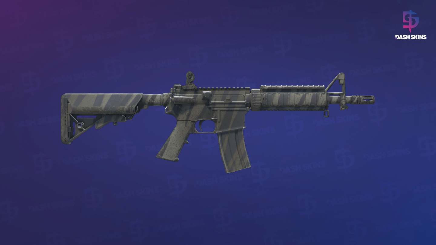 M4A4 | Faded Zebra (Field-Tested) - Backside Screenshot