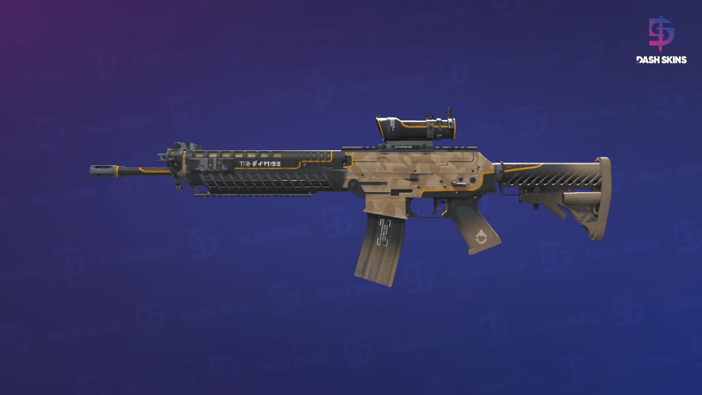 SG 553 | Triarch (Minimal Wear) - Frontside Screenshot