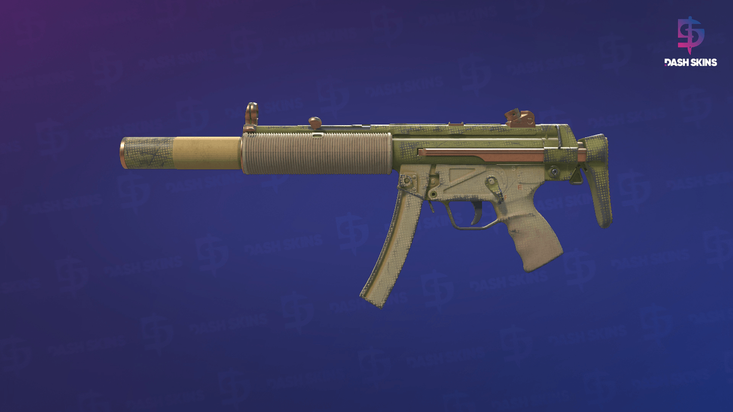 MP5-SD | Savannah Halftone (Field-Tested) - Frontside Screenshot