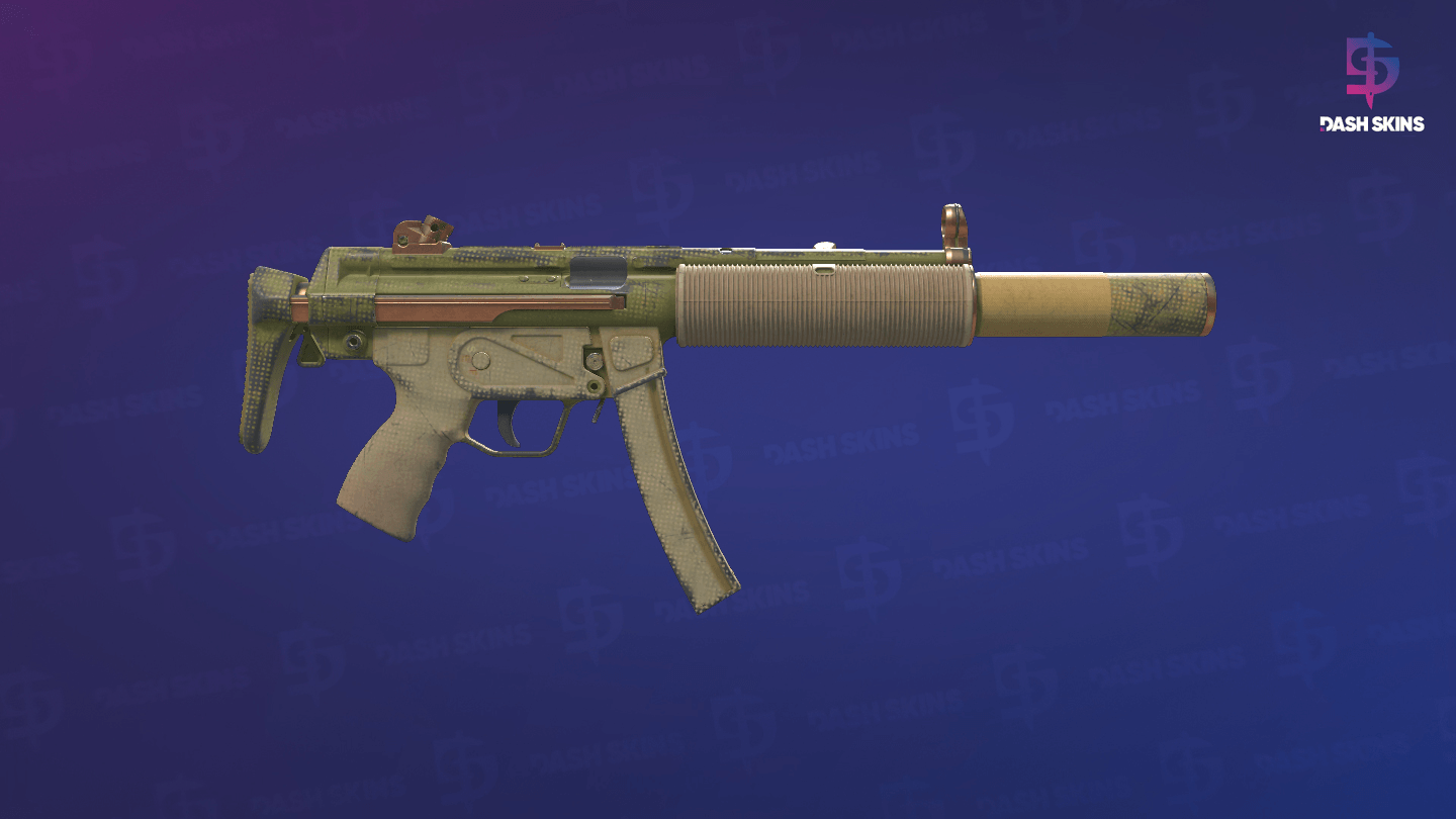 MP5-SD | Savannah Halftone (Field-Tested) - Backside Screenshot