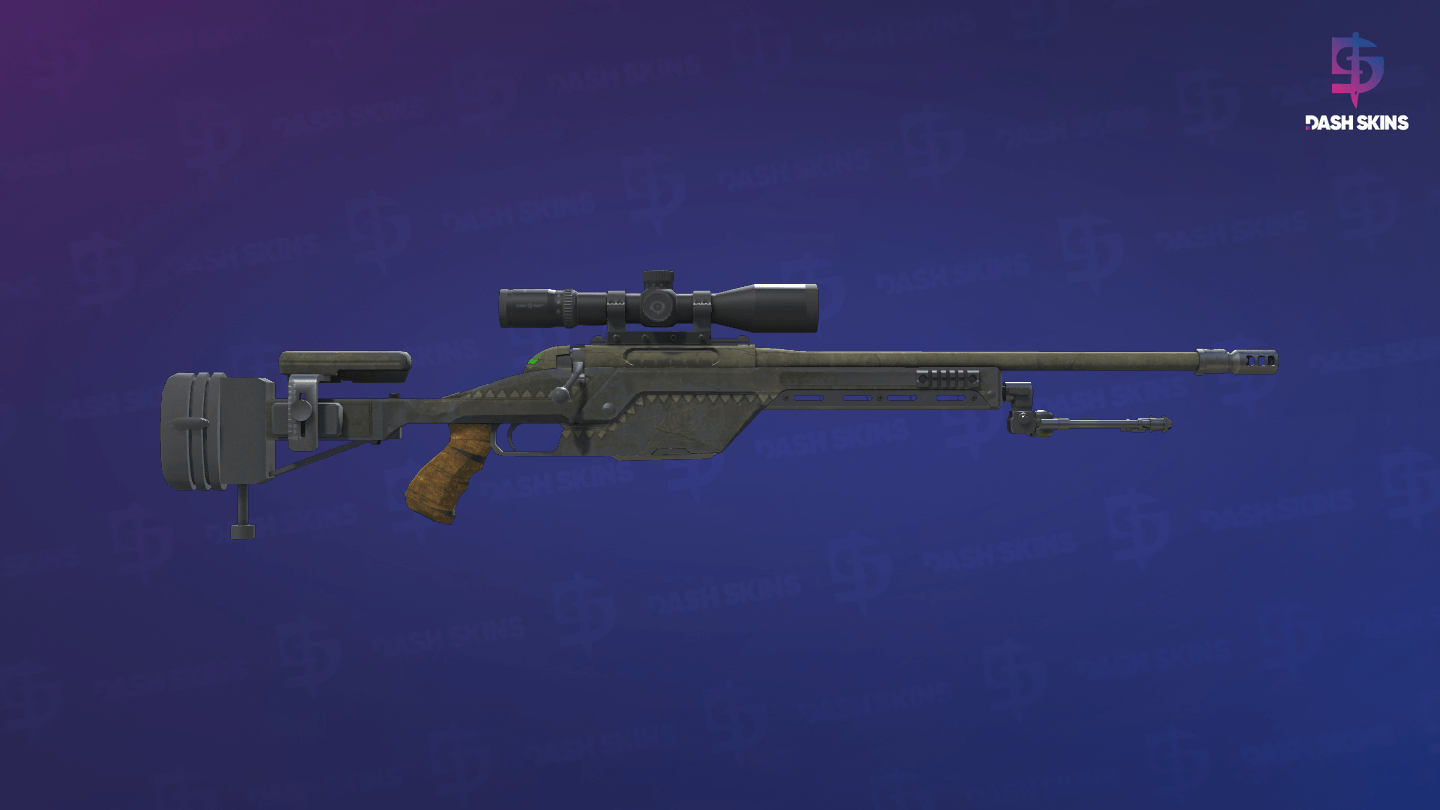 StatTrak™ SSG 08 | Necropos (Well-Worn) - Backside Screenshot