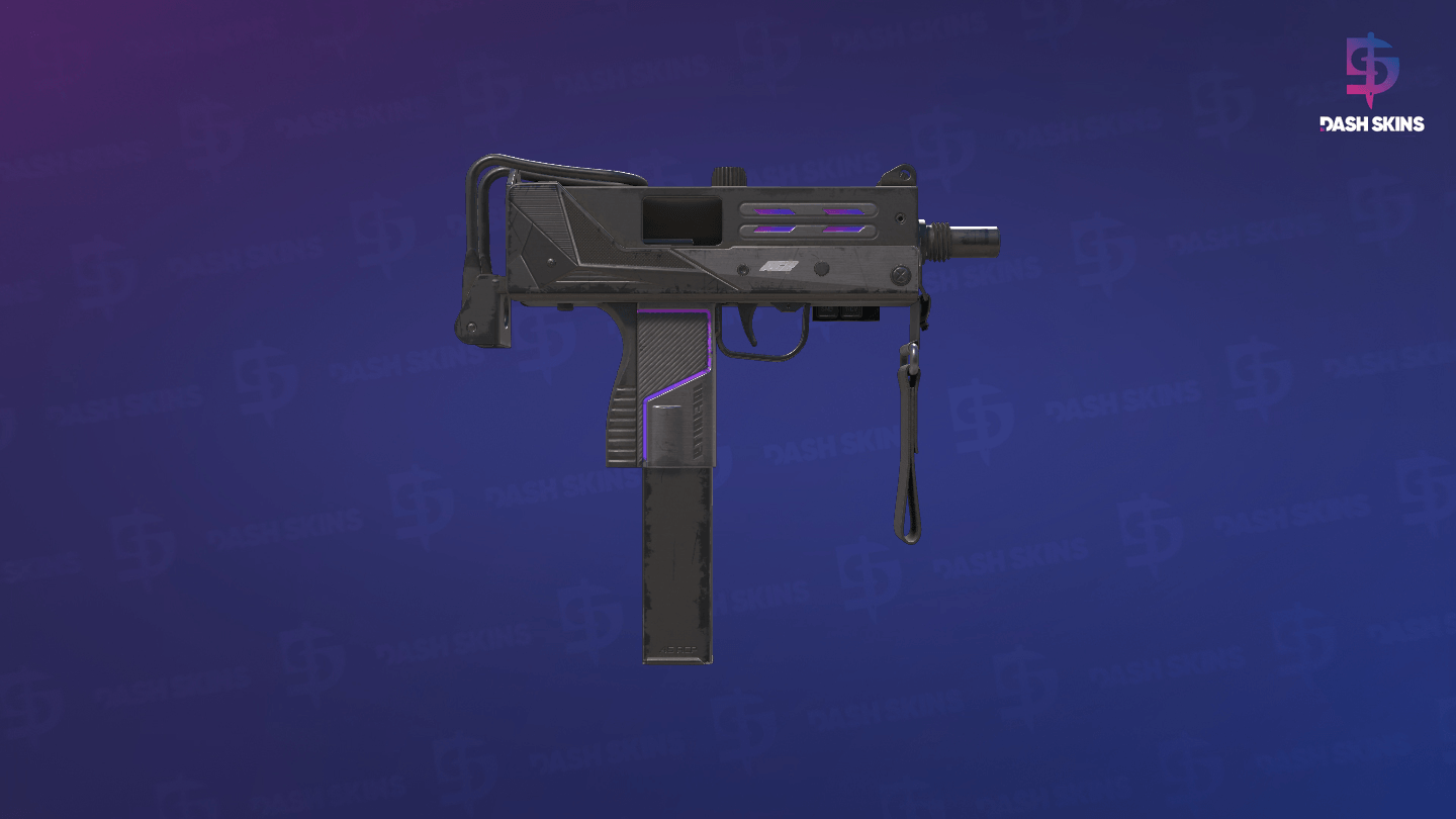 StatTrak™ MAC-10 | Light Box (Well-Worn) - Backside Screenshot