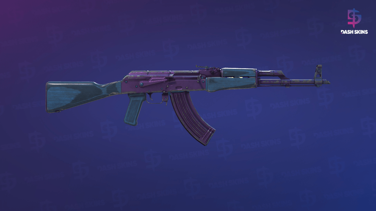 Comprar AK-47 | Lâmina da Meia-Noite (Bem Desgastada) CS2 | Receba