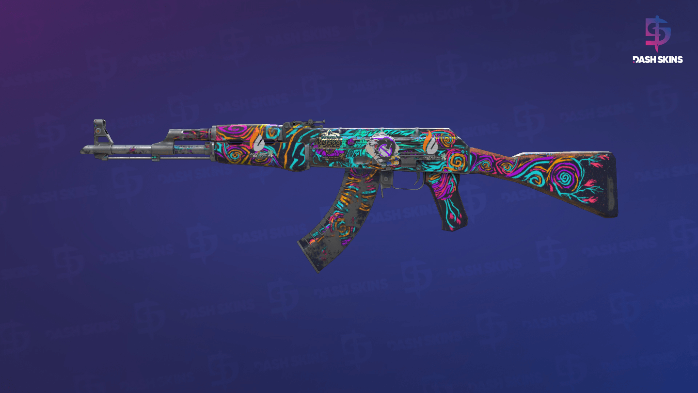 AK-47 | Nightwish (Battle-Scarred) - Frontside Screenshot