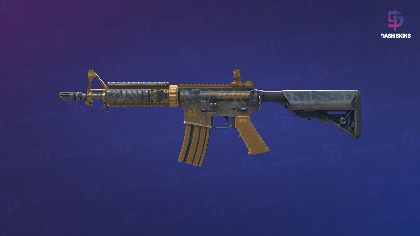 M4A4 | Sheet Lightning (Field-Tested) - Frontside Screenshot