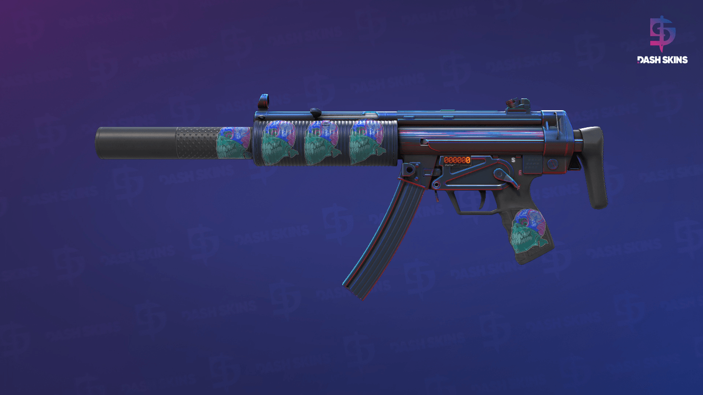 StatTrak™ MP5-SD | Liquidation (Field-Tested) - Frontside Screenshot