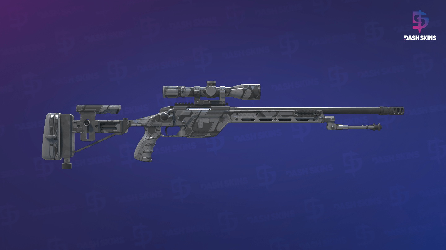 SSG 08 | Sans Comic (Factory New) - Backside Screenshot