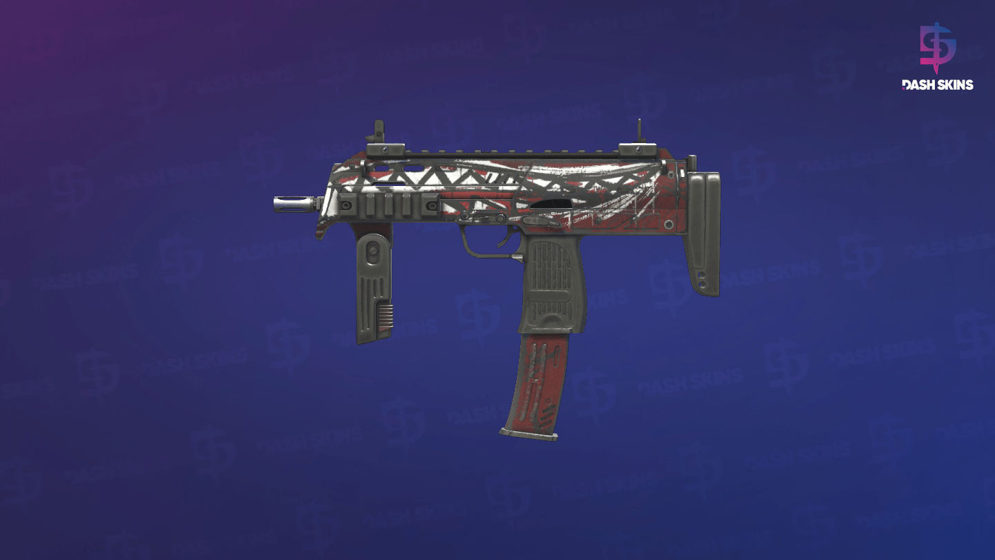 MP7 | Mischief (Well-Worn) - Frontside Screenshot