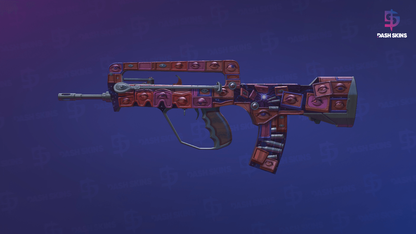 FAMAS | Rapid Eye Movement (Field-Tested) - Frontside Screenshot