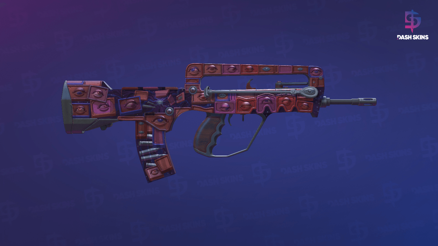 FAMAS | Rapid Eye Movement (Field-Tested) - Backside Screenshot