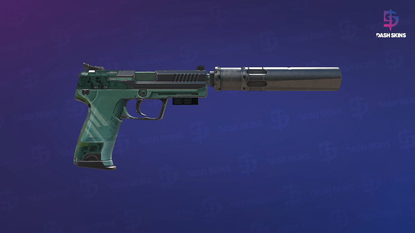 StatTrak™ USP-S | PC-GRN (Field-Tested) - Backside Screenshot