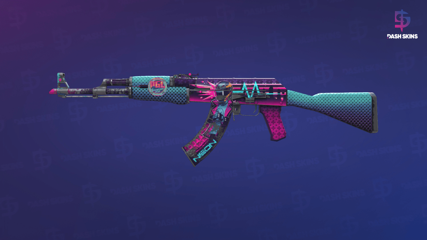 AK-47 | Piloto Neon - Frontside Screenshot