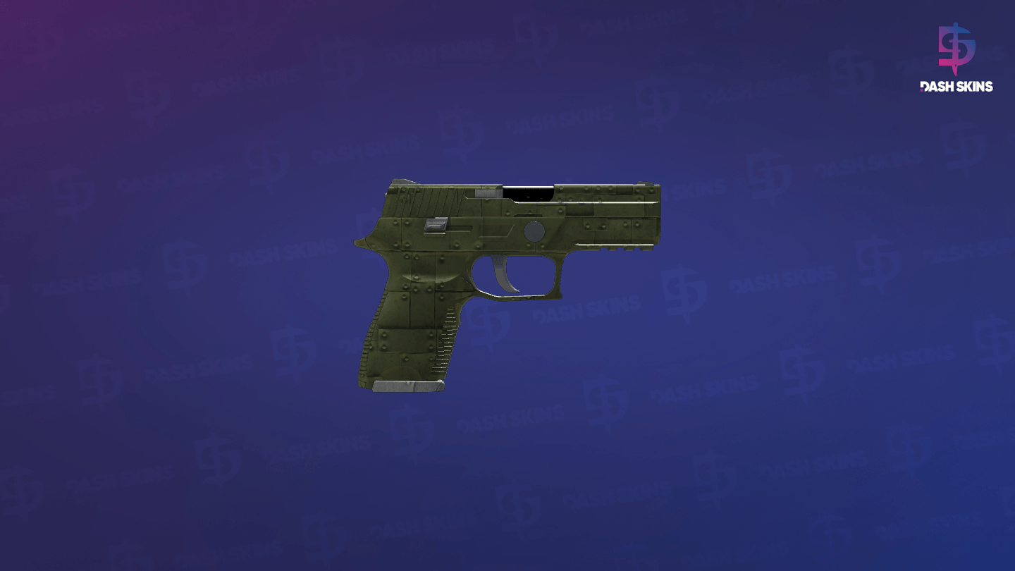 P250 | Iron Clad (Field-Tested) - Backside Screenshot