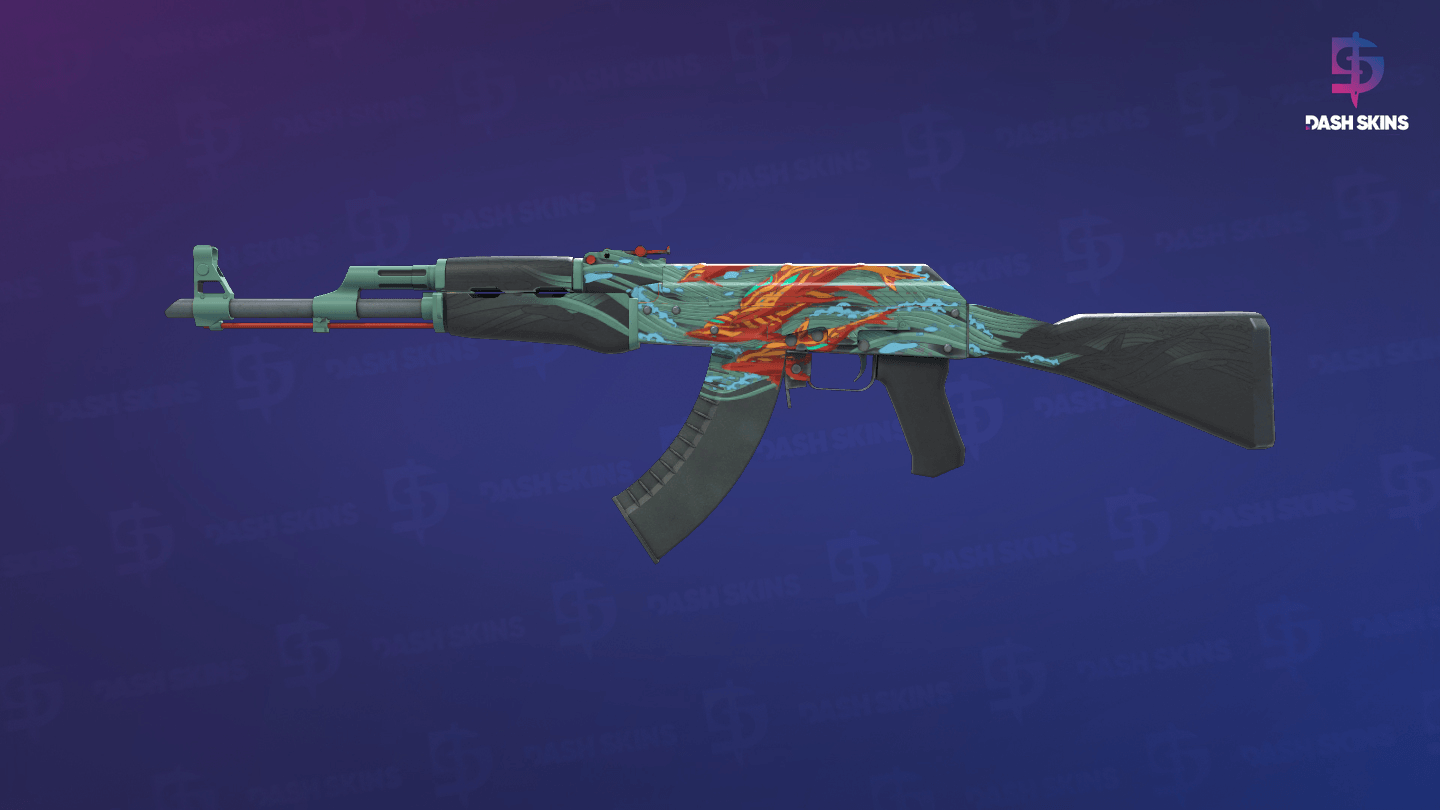 AK-47 | Aquamarine Revenge (Factory New) - Frontside Screenshot