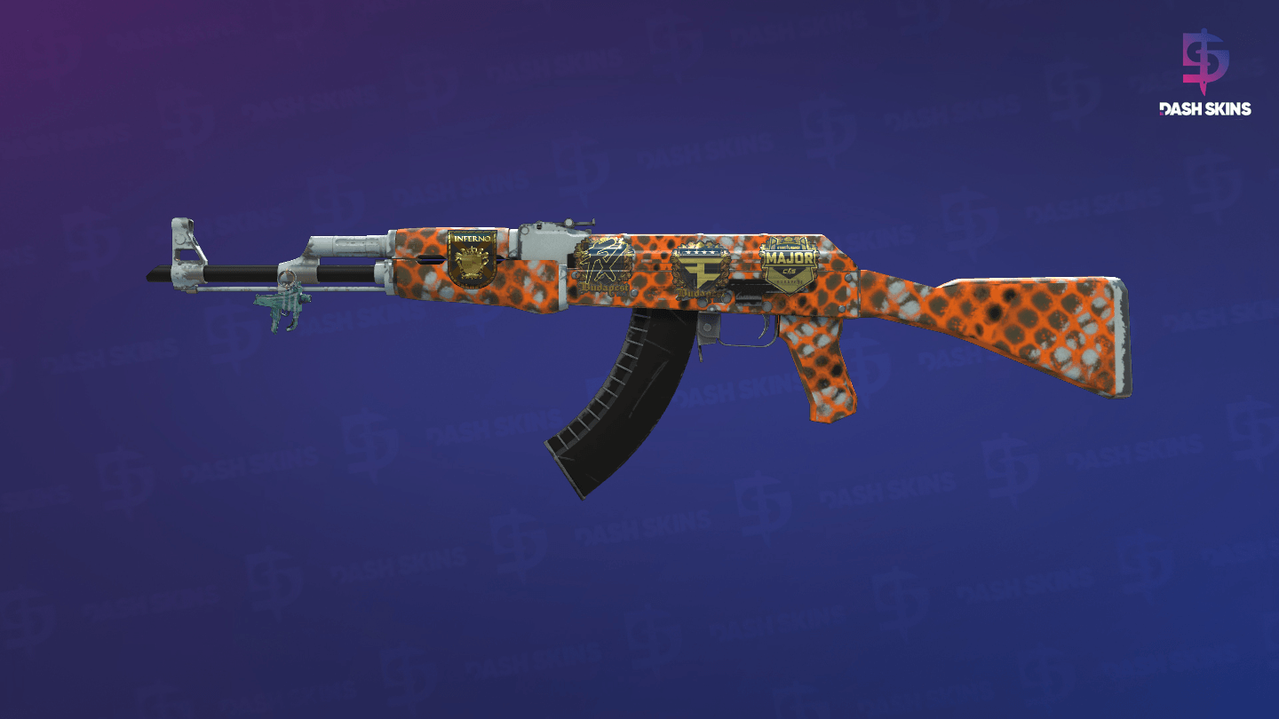 Souvenir AK-47 | Safety Net (Field-Tested) - Frontside Screenshot