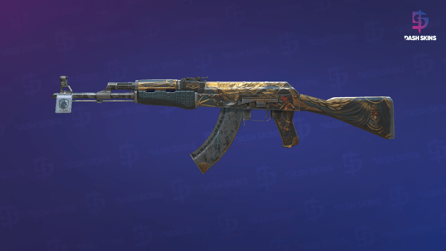 AK-47 | Legion of Anubis (Battle-Scarred) - Frontside Screenshot